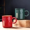 Star Bucks China 4th Release 2021 Bronze Brand Ceramic Coffee Mug with Gold Handle and Logo